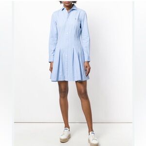Polo Ralph Lauren Pleated Shirtdress